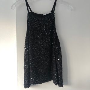 Mango Sequin Embroidery Top (M)